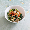 晴～♪'s cooksnap of when they made レンジで簡単!厚揚げの白和え風.