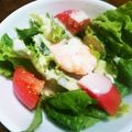 あんまかろん☆'s cooksnap of when they made ＊海老のシーザーサラダ＊.