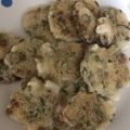 なみか☆'s cooksnap of when they made 山芋と納豆のカリッもちっシャキっなおやき.