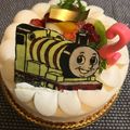 mako519's cooksnap of when they made キャラケーキ（トーマス）.