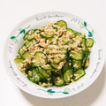 めいめい☆☆☆'s cooksnap of when they made ✤きゅうりの さっぱり鶏そぼろ和え✤.