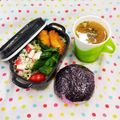 蕎麦の華's cooksnap of when they made オクラとカニカマのマヨポンわさび和え♡.