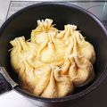 クック9KRXVD☆'s cooksnap of when they made 子どもも大好き♡油揚げのたまご巾着.