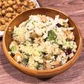 miwayon's cooksnap of when they made アボカドとお豆とクスクスの塩麹サラダ。.