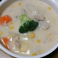 ﾋﾟﾛﾐ♡'s cooksnap of when they made フライパンで簡単ルー無しクリームシチュー.