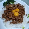 ぬこ殿！'s cooksnap of when they made のせるけ♪お昼ご飯に♪麻婆風 肉味噌丼.