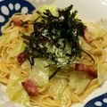 クック7RK4JC☆'s cooksnap of when they made 液体塩こうじで春キャベツの和風パスタ☆.