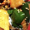 _☆はるはる☆_'s cooksnap of when they made お弁当に♪ごぼう天とピーマンのサッと煮✿.