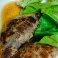 おばあちゃん大好きよ's cooksnap of when they made 卵・パン粉なし＊肉汁じゅわりハンバーグ＊.