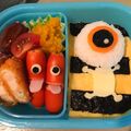 豆乳pudding's cooksnap of when they made キャラ弁簡単ゲゲゲの鬼太郎♡目玉おやじ！.