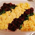 asameshi's cooksnap of when they made 簡単！すぐ出来る♡絶品鶏そぼろ丼♡.