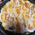 はなはながっぱ's cooksnap of when they made ほうれん草・茹で卵・ハム♪マヨチーズ焼き.