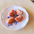 take♪aki♪'s cooksnap of when they made ☆柿のくし切りDE冷凍柿☆.