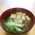 おじ☆さん's cooksnap of when they made 豚肉と水菜のそば.