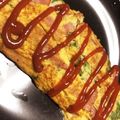 とむ子。's cooksnap of when they made 水菜たっぷりのオムレツ.