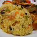 nnayuu's cooksnap of when they made 入れるだけ！簡単炊飯器ピラフ.