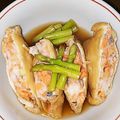 ももたももた's cooksnap of when they made はんぺんの袋煮.
