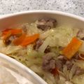2みーちゃん's cooksnap of when they made 親子で食べる☆キャベツと鶏挽肉の中華炒め.