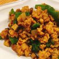 lapin22's cooksnap of when they made ピーマンと鶏ミンチのドライカレー.