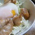 きゅう６７'s cooksnap of when they made うちカフェごはん＊せせりの照りマヨ丼.