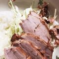 あたむ❤189's cooksnap of when they made 豚バラブロック肉バーベキュー味☆オーブン.