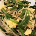 ショコラ°'s cooksnap of when they made ニラ玉もやし♪簡単野菜炒め.