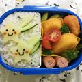 mami99's cooksnap of when they made 七夕に♪ポテトで簡単！流れ星＊キャラ弁.