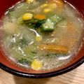 hakobetet's cooksnap of when they made 野菜の中華スープ ！白湯かな？.