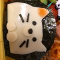 たべたべこ's cooksnap of when they made すみっコぐらしデコキャラ弁クリスマスねこ.