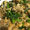 クックR0L3VA☆'s cooksnap of when they made 簡単美味しい♪豚ニラ玉.
