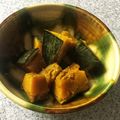 AntiqueCat's cooksnap of when they made 水を入れない♡かぼちゃの煮物.