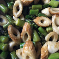 るっち0219's cooksnap of when they made アスパラとちくわのオイマヨ炒め.