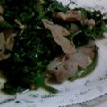 はりけーん's cooksnap of when they made 簡単☆せりの豚肉（バラ）炒め☆.