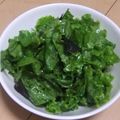 きらり流れ星's cooksnap of when they made レタスとのりのやみつきサラダ♡簡単!!.