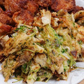 YU♡mam's cooksnap of when they made サックサク！豆苗とエリンギのかき揚げ.