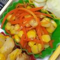 nosso's cooksnap of when they made にんじん・コーンのごま和え♪.
