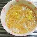 もぐ・ω・くま's cooksnap of when they made 具沢山！ 大根 白菜 玉ねぎの 味噌汁♪.