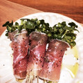 つきっぴー's cooksnap of when they made かいわれ大根の生ハム巻き♪.