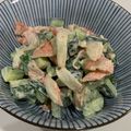 ホンハル's cooksnap of when they made 簡単☆お弁当に☆キュウリとカニカマサラダ.