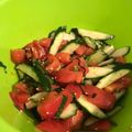 yukaaa527's cooksnap of when they made 簡単！きゅうりとトマトの低糖質サラダ！.
