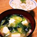 ⭐とっくん⭐'s cooksnap of when they made ＊豆腐とわかめの味噌汁＊.
