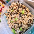 うるちMY's cooksnap of when they made ひじきと押し麦のサラダ.