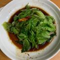 カフェ店員M子's cooksnap of when they made レタスのオイスターソースたれ／蚝油生菜.