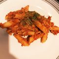 Mariyeh's cooksnap of when they made ペンネのツナのトマトソース♪簡単ソース♪.
