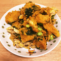 yuka119's cooksnap of when they made メインにしっかり味 豚肉とかぼちゃの煮物.