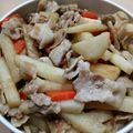 かなくんマミー's cooksnap of when they made ぱぱっと簡単に☆豚肉と長いも炒め☆.