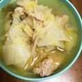 めめめぴっぐ's cooksnap of when they made 豚肉と白菜のさっぱりオリーブオイル鍋.