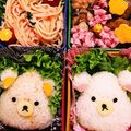 そゆれママ's cooksnap of when they made キャラ弁簡単おにぎりリラックマお弁当.