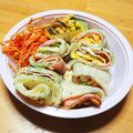 ハチワレねこ's cooksnap of when they made 台湾朝食定番・もちもち蛋餅ダンビン.