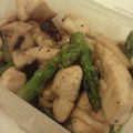 MofeMofee's cooksnap of when they made アスパラ&エリンギのオイスター炒め.